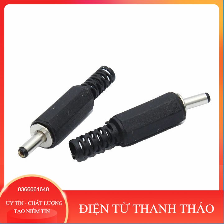 10 Đầu jack DC 3.5x1.5mm chân đực