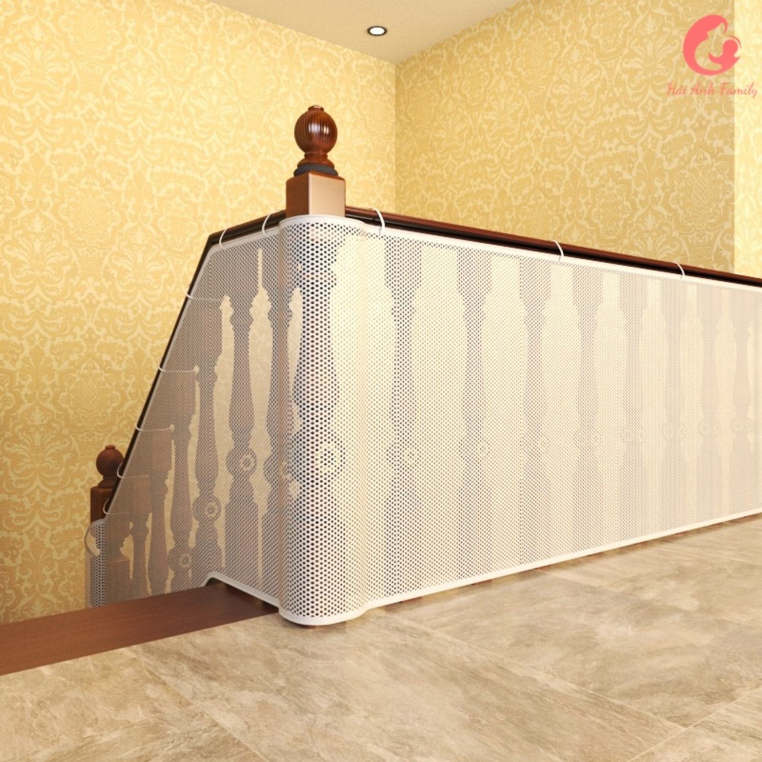 Lưới chắn cầu thang ban công an toàn cho bé