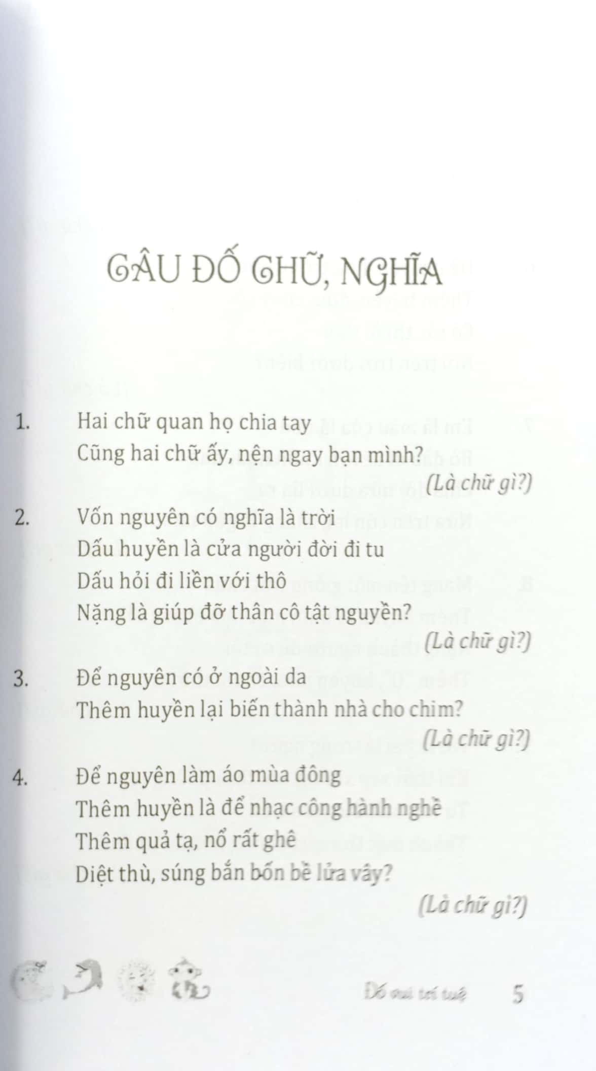 Sách - Đố Vui Trí Tuệ - ML