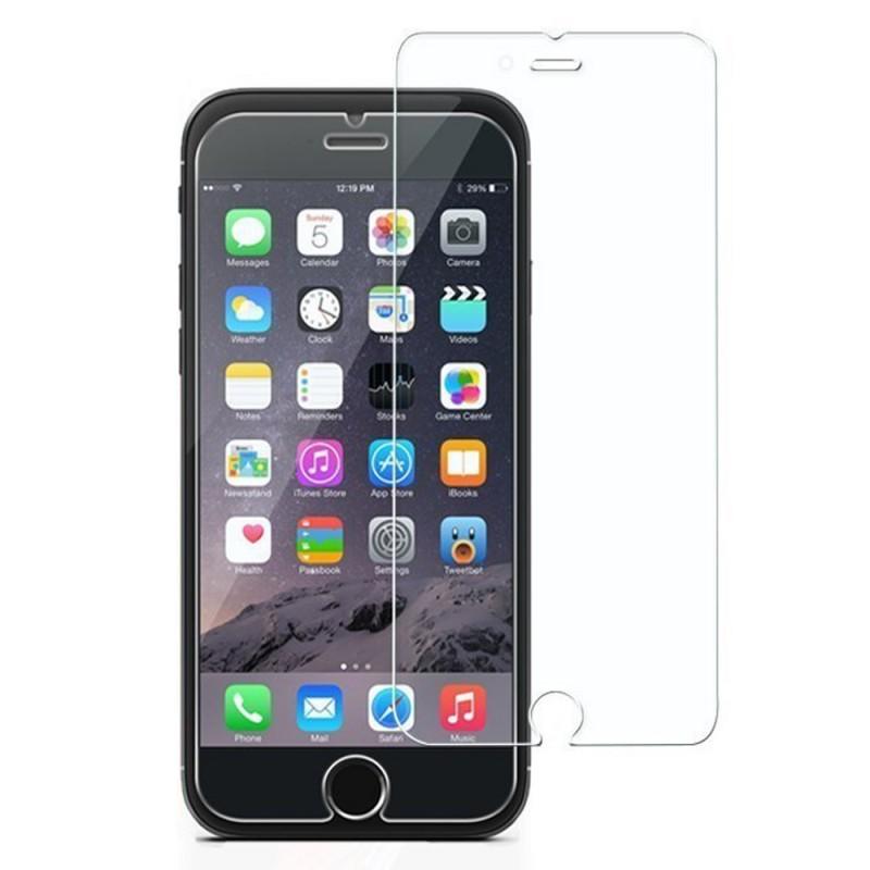 Kính cường lực trong suốt cho dùng cho iphone 6 Plus / 6s Plus (Kèm miếng lau)
