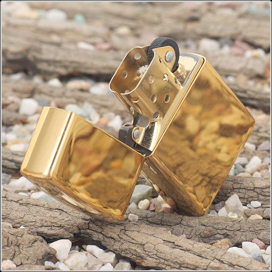 [HCM]bật lửa zippo trơn bóng màu đồng cực sang trọng