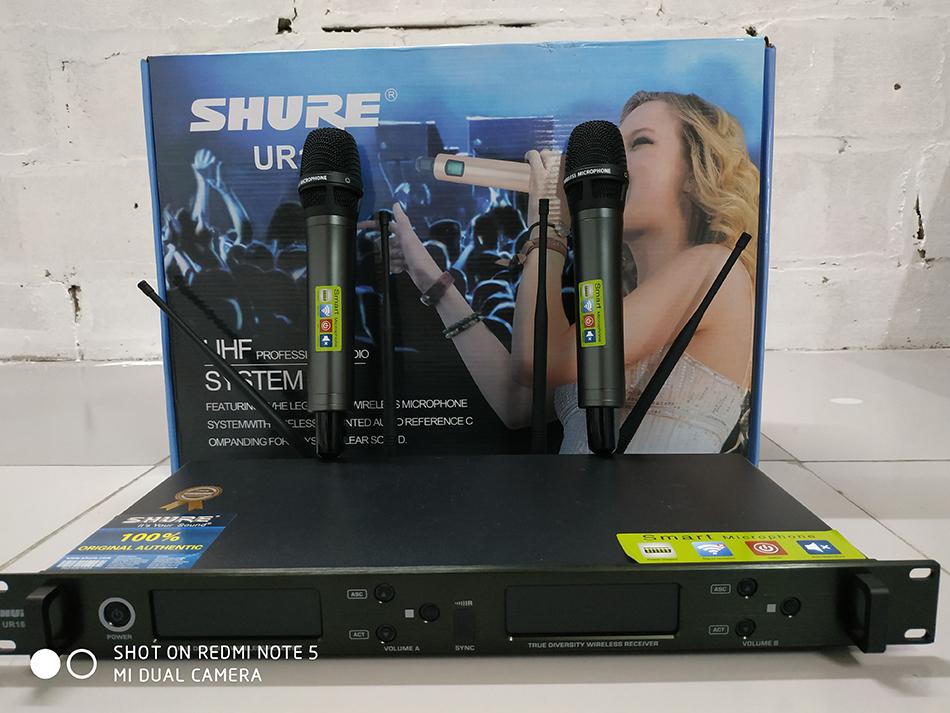 [Trả góp 0%]Micro Karaoke Không Dây Shure UR18D