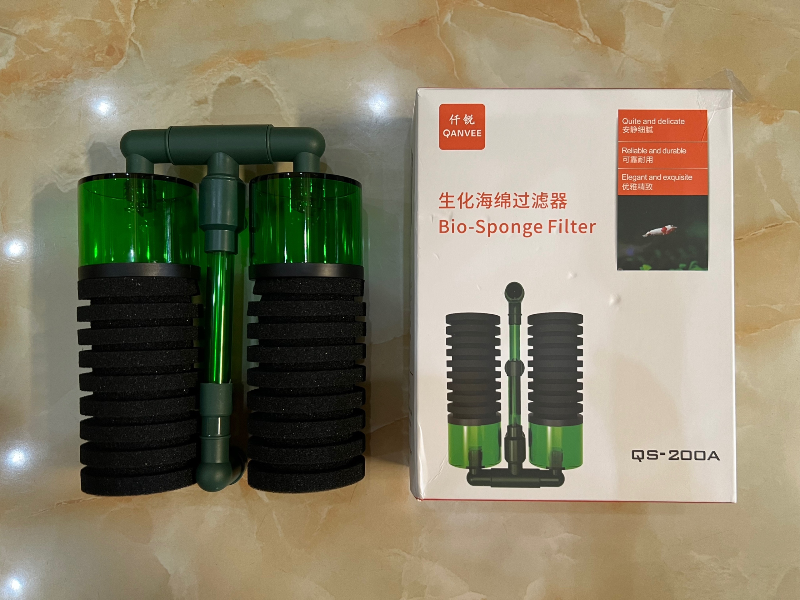 Lọc vi sinh bio đôi QANVEE QS-200A
