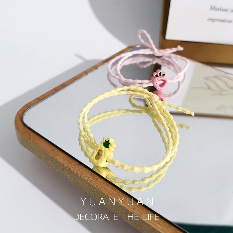 BỘ 02 THUN CỘT TÓC CUTE ĐÁNG YÊU