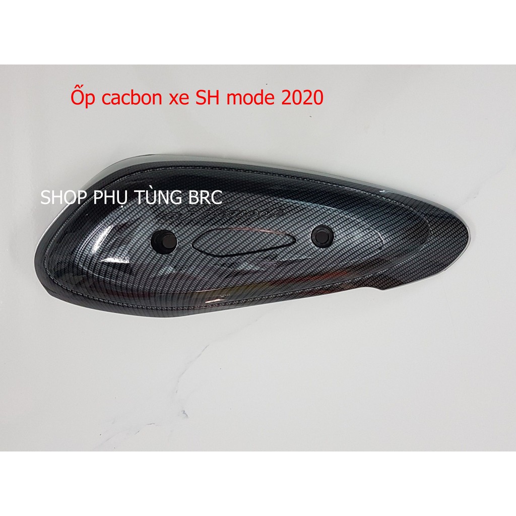 Ốp pô phủ cacbon xe SH mode 2020