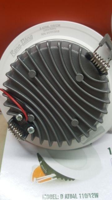 Đèn LED âm trần   Rạng Đông 12W phi 110