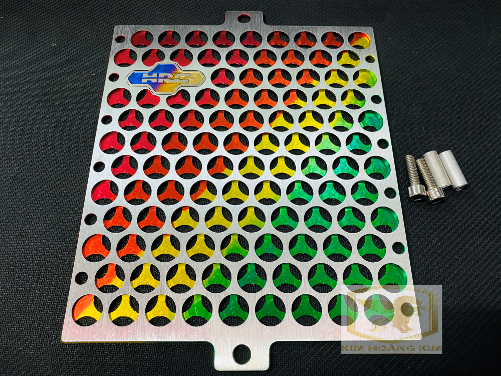 Che két nước 3D CNC gắn Satria,Raider tem titan HRC 7 màu