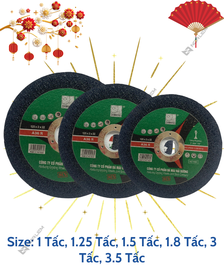 Đá Cắt Đen Loại 1 Hải Dương (1 Tấc, 1.25 Tấc, 1.5 Tấc, 1.8 Tấc, 3 Tấc, 3.5 Tấc)