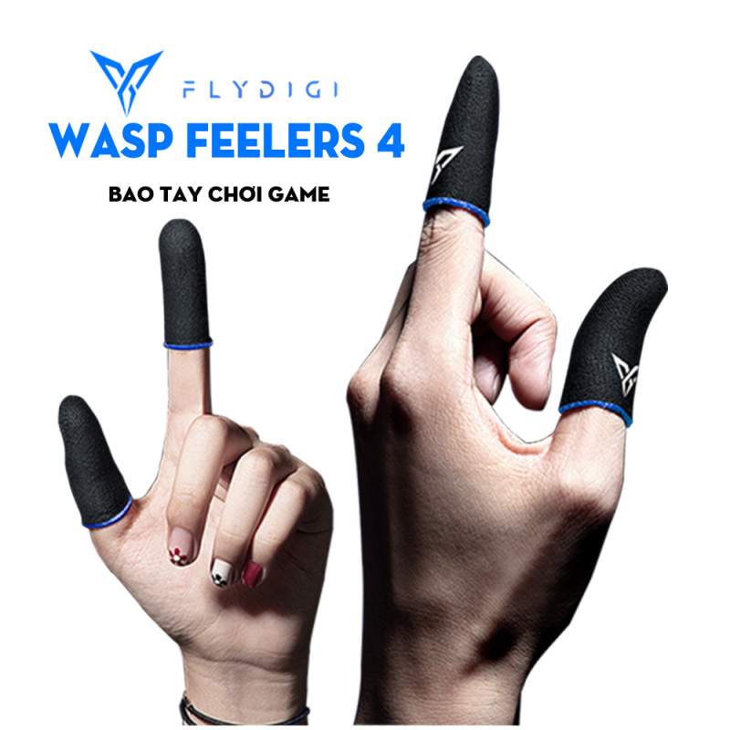 Bao tay chơi game Flydigi Wasp Feelers 4 | Găng tay chơi game PUBG, Liên quân, chống mồ hôi, cực nhạy