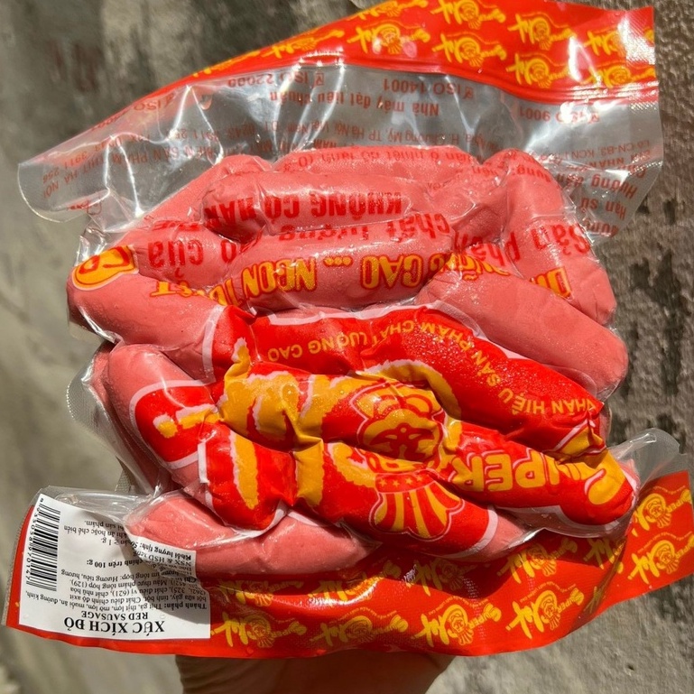 Xúc xích CP ăn vặt, thả lẩu ngon - 30 chiếc (túi 500gr)