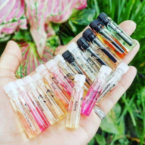 [HCM]Combo 10 loại mẫu thử nước hoa nam, nữ Char.me ( PARTY+ VANITAS + CHANCE + JUST FOR YOU + ACTION + AVENUE + EVA + MARRY ME + KISS ME + ENTER.NITY)