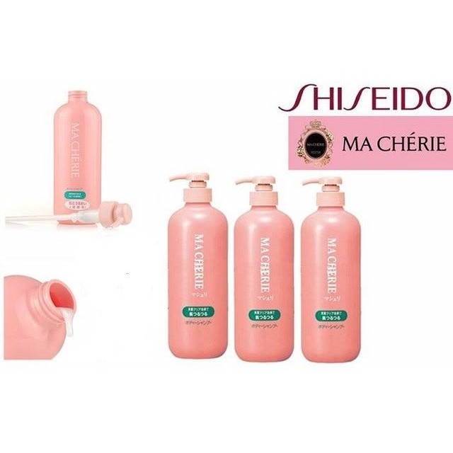 [Hàng nội địa Nhật] Sữa tắm Shiseido Macherie 600ml