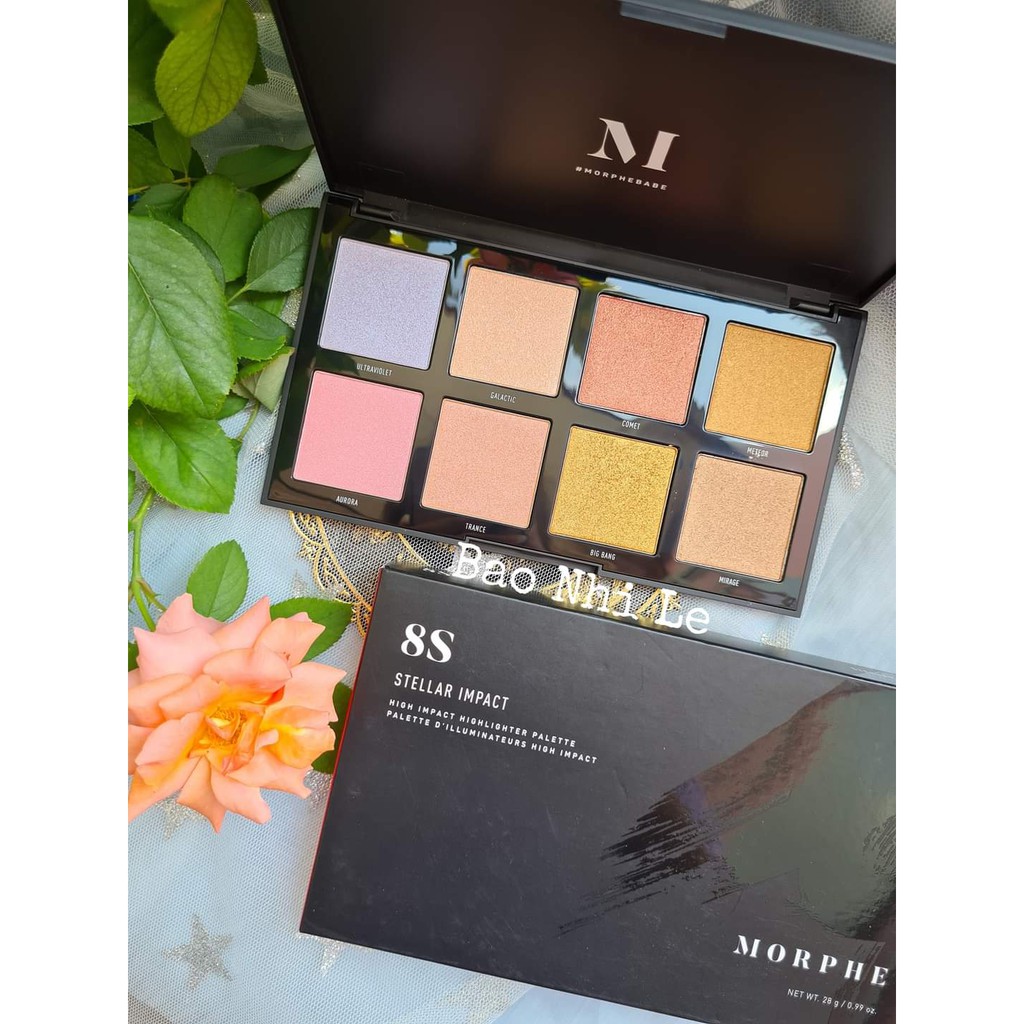 [CÓ SẴN] Bảng phấn bắt sáng Morphe 8S