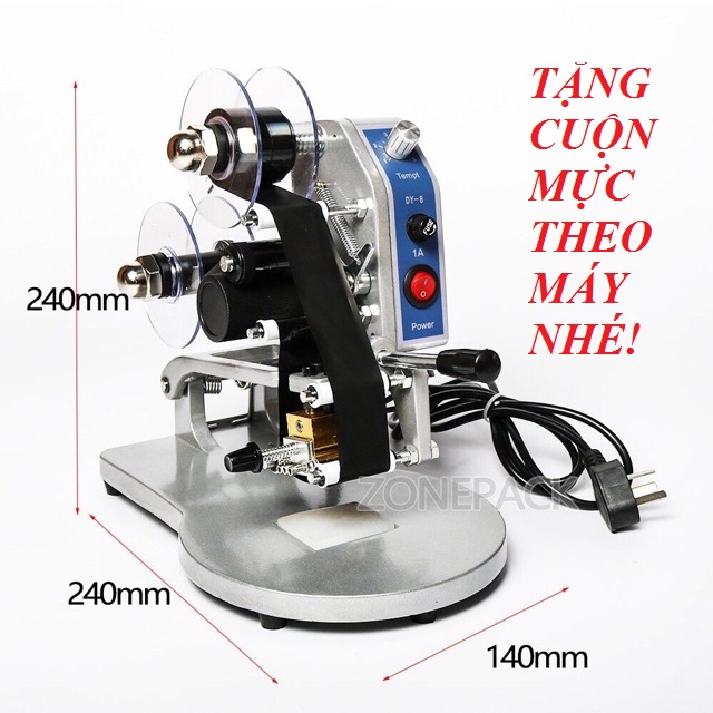 [HCM]MÁY INDATE DY8| MÁY IN HẠN SỬ DỤNG| MÁY INDATE DẬP TAY THỦ CÔNG