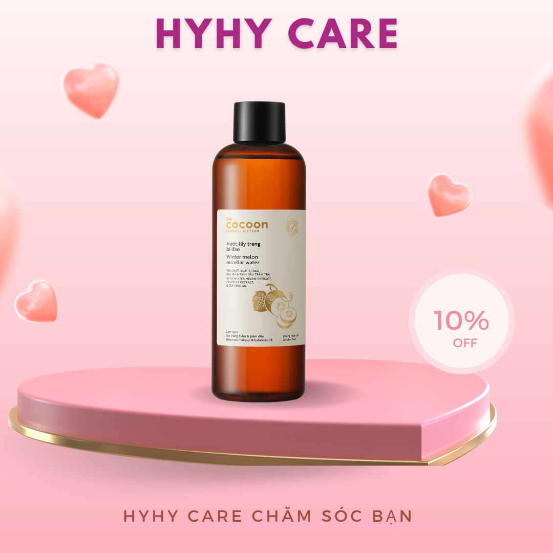 Nước tẩy trang cocoon 500ml