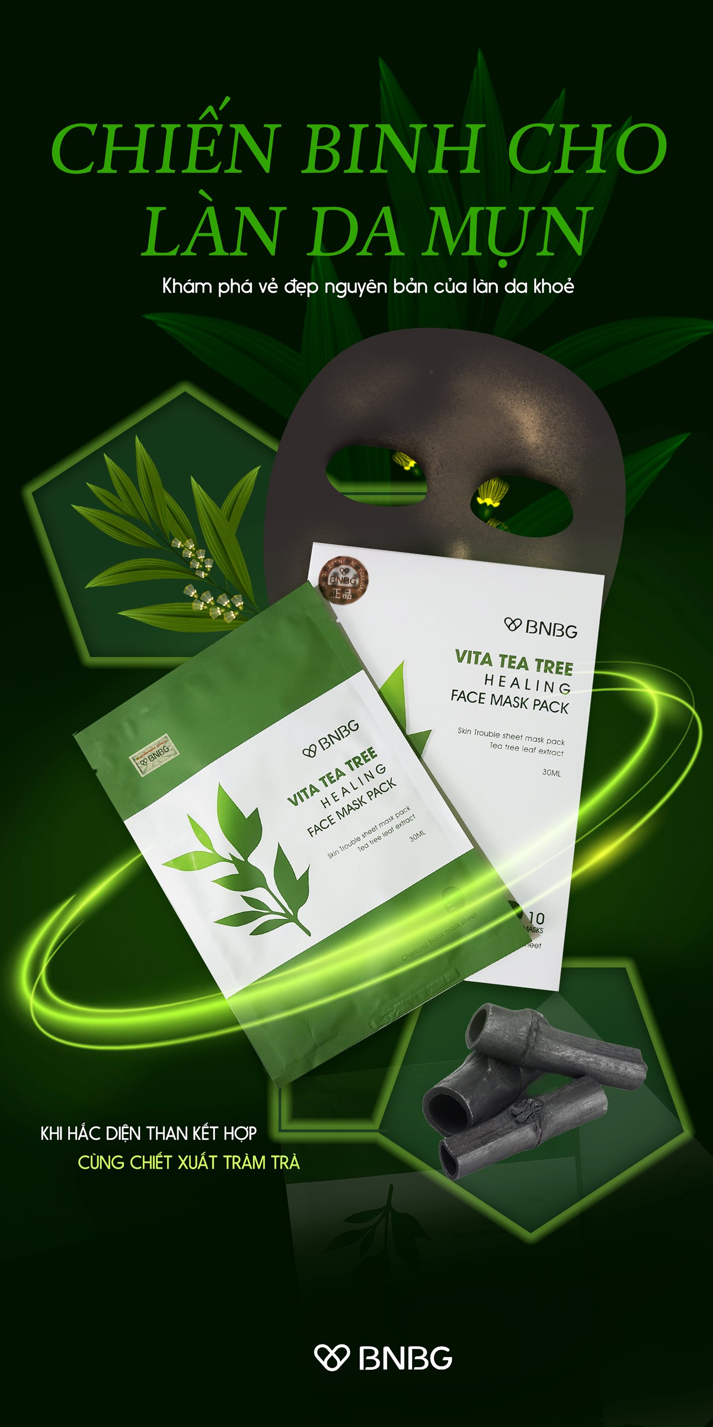 [HCM]Mặt Nạ BNBG Hàn Quốc - Vita Genic Mask 30ml
