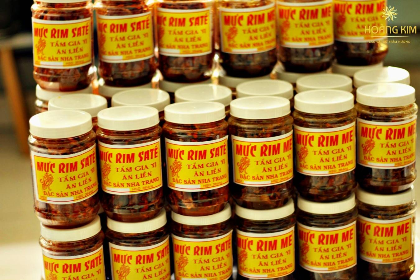 Combo 2 hũ Mực rim sa tế Đặc sản Nha Trang