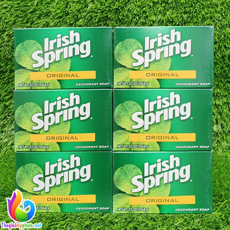 Combo 6 xà bông cục irish spring 105g mỹ