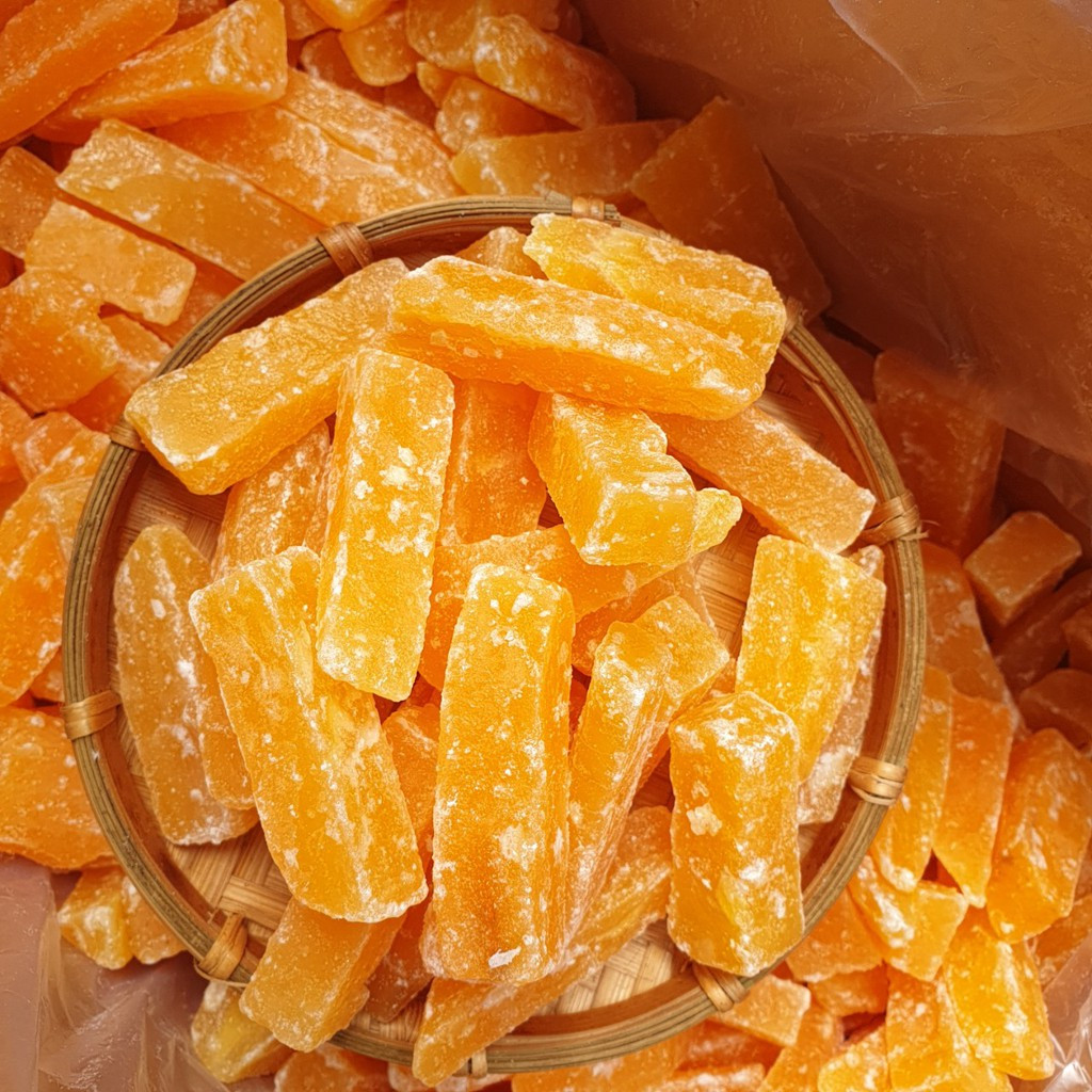 200g mứt khoai lang - mứt tết - đồ ăn vặt - bách hóa online uy tín