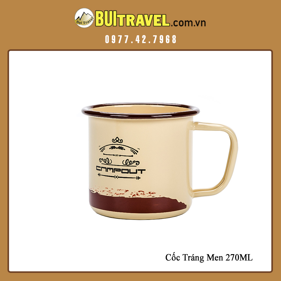Cốc tráng men sứ uống nước - Cốc ly uống trà, pha cà phê
