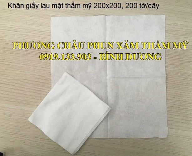 Khăn giấy cây lau mặt SPA 200 tờ
