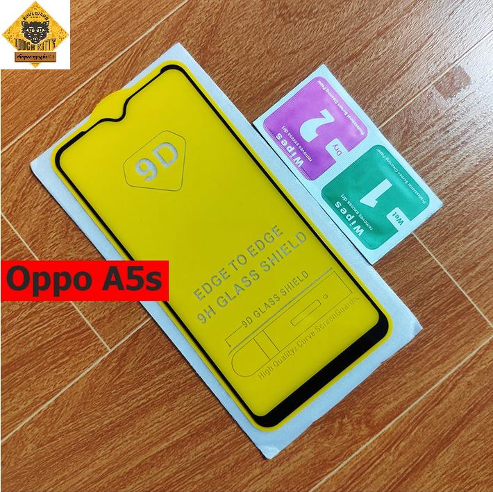 Kính cường lực full màn hình Oppo A5s