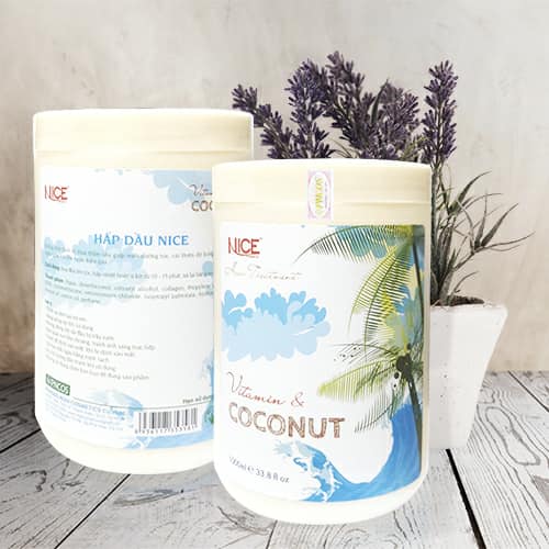 HẤP Ủ TINH DẦU DỪA NICE 1000ml