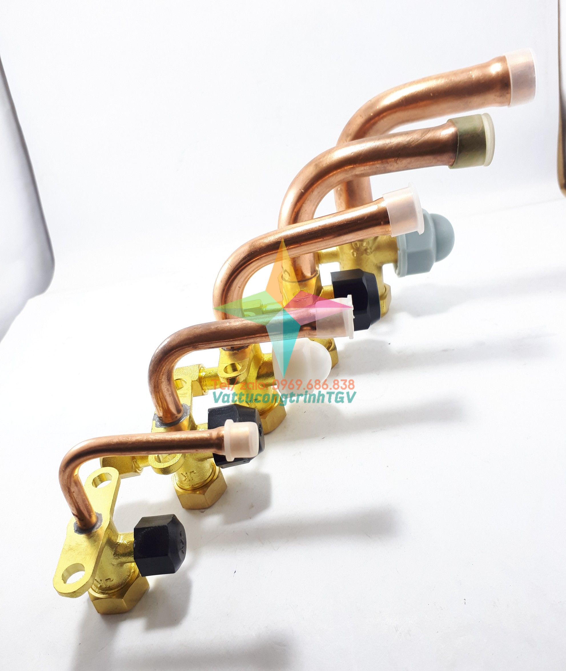 Van khóa Gas cục nóng điều hòa D16mm