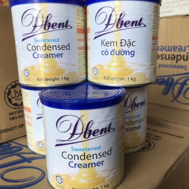 [HCM]SỮA ĐẶC DBENT 1KG NHẬP KHẨU MALAYSIA