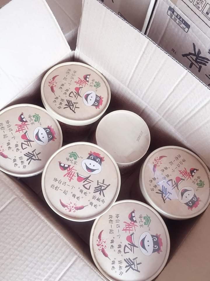 Thùng 6 ly miến Trùng Khánh chua cay