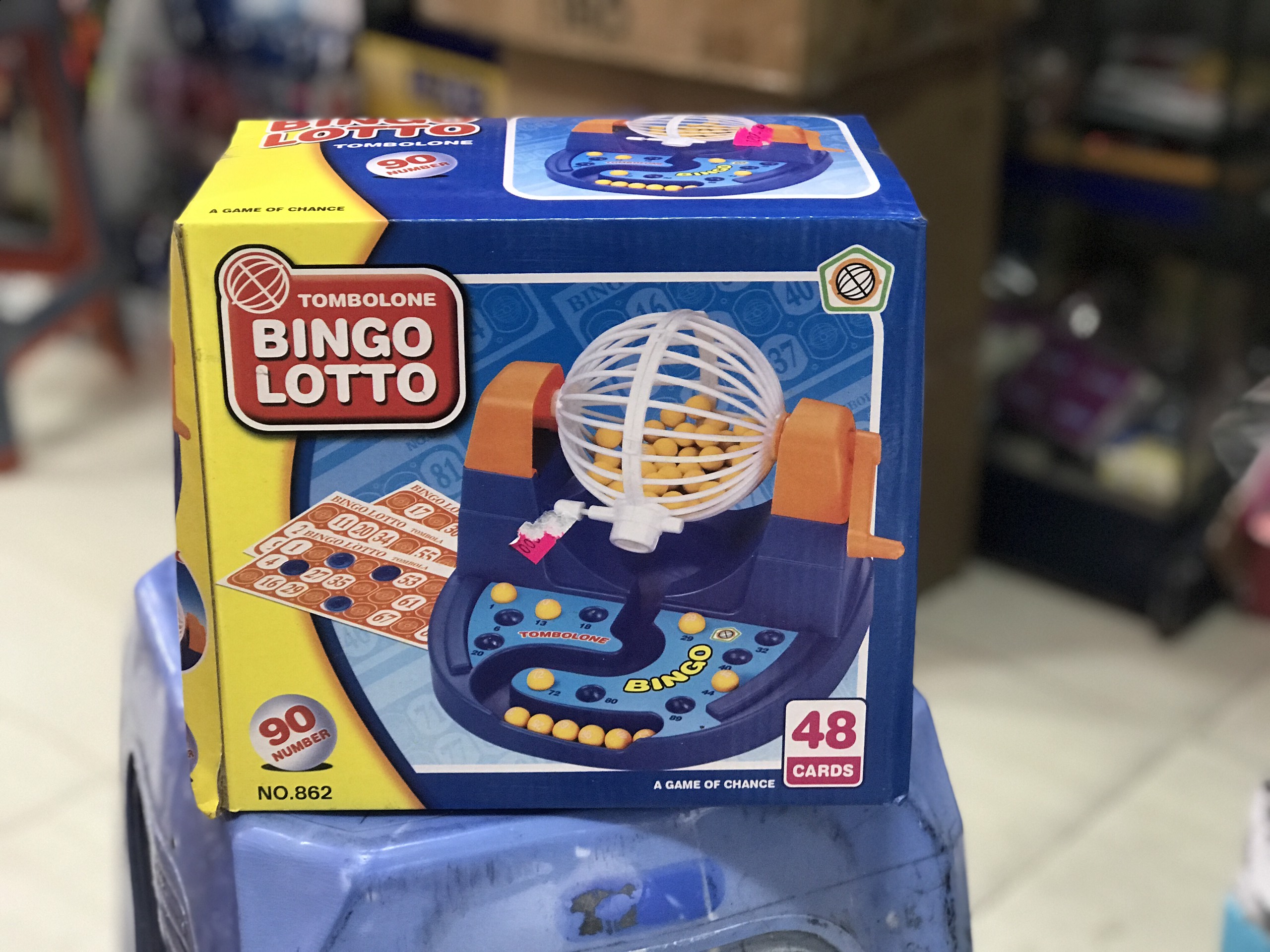 Hộp lồng quay Bingo lô tô 75 số- 90 sốvpp Trí Đức