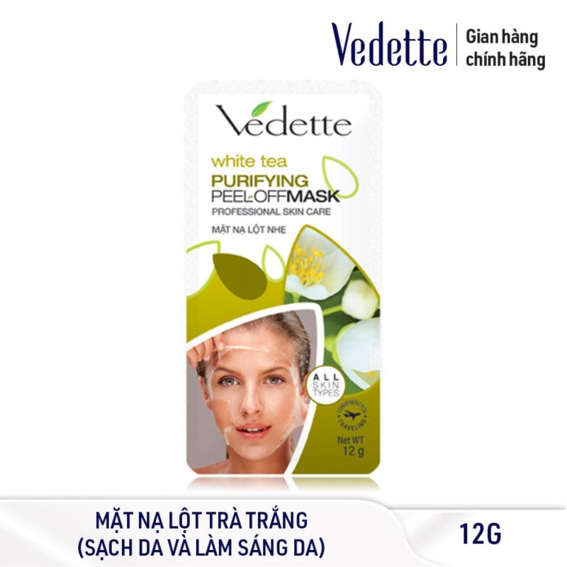 Mặt nạ lột nhẹ trà trắng Vedette Professional Skin Care - Purifying Peel-Off Mask – White tea 12g cao cấp