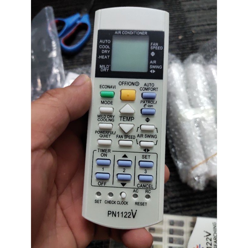 điều khiển điều hoà Panasonic - đa năng