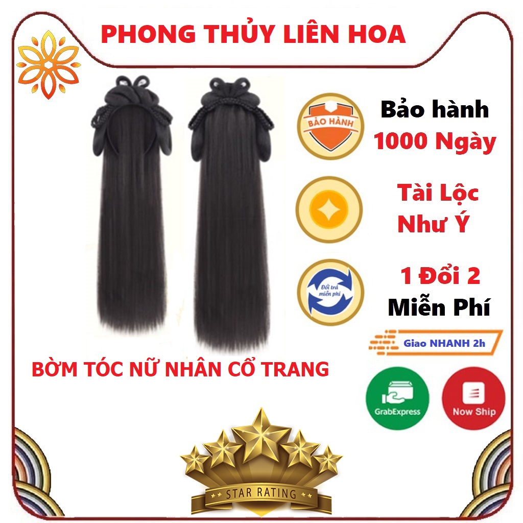 Bờm tóc cổ trang nữ nhân Hán Phục