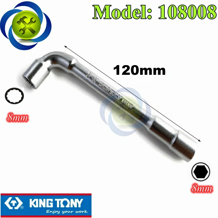Điếu 8mm kingtony 108008 dài 120mm