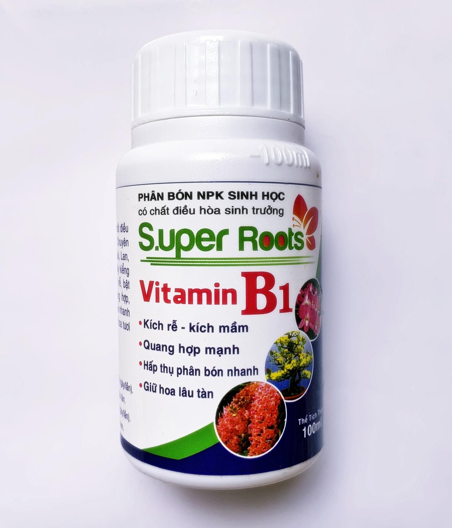 Super roots vitamin B1 100ml easy to sell bionpk fertilizer