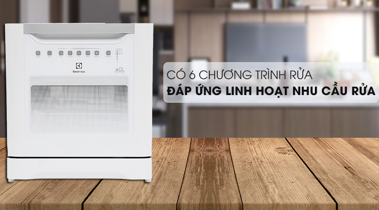 [HÀNG CHÍNH HÃNG  ]Máy rửa bát Electrolux ESF6010BW 1400w 8 BỘ