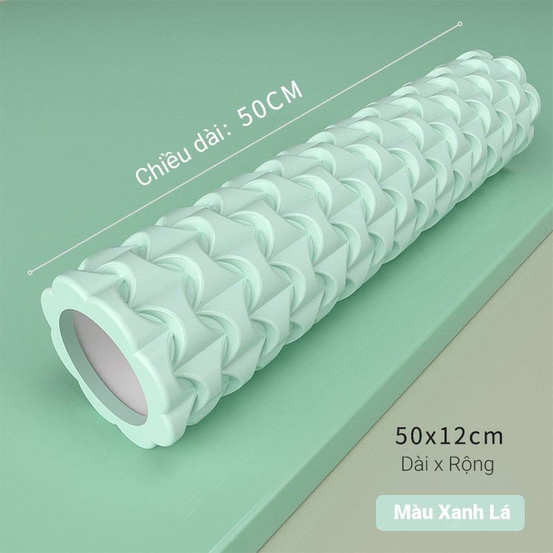 Con lăn massage tập Yoga/GYM/PILATE Foam Roller 50cm