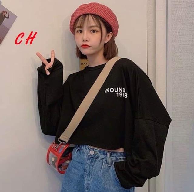 Áo croptop aroum 1988 dài tay coh0919