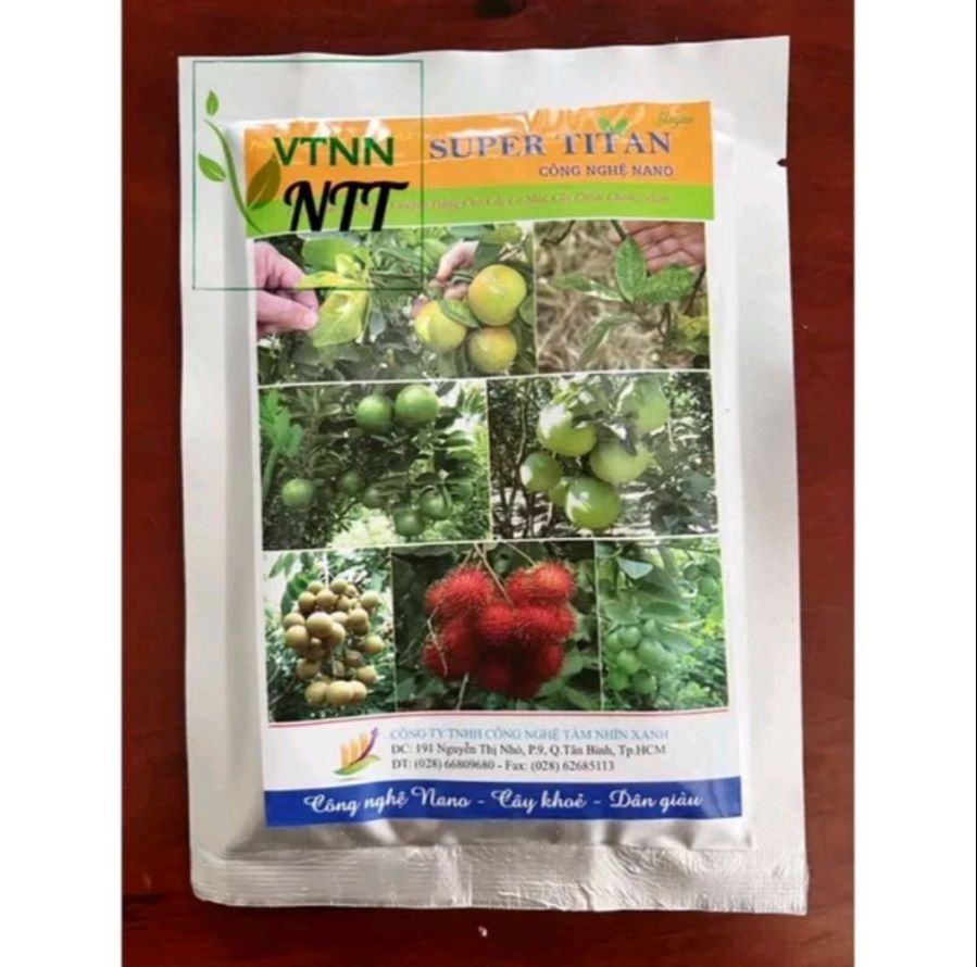 Phân bón vi lượng super titan gói 60g