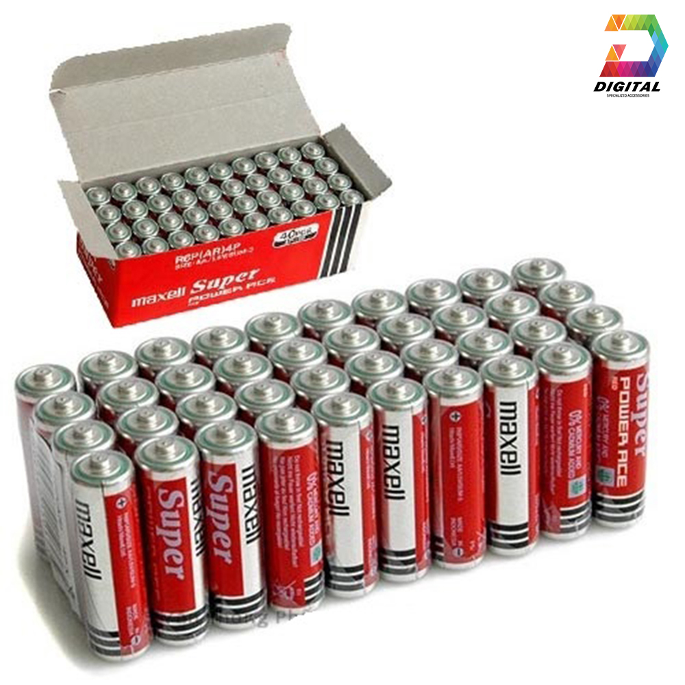 Vỉ 4 Viên Pin Tiểu Maxell AA Chính Hãng