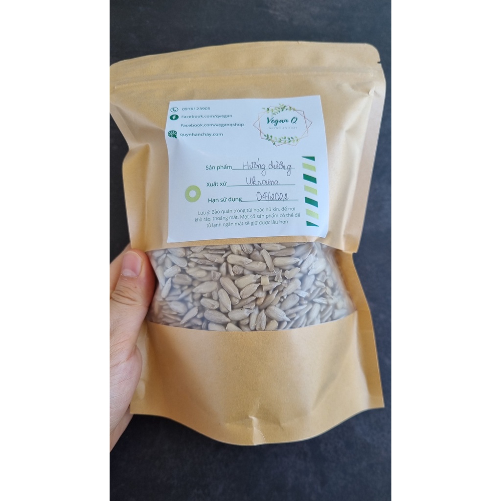 1Kg Nhân Hướng Dương Tách Vỏ ( Sống và Chín)