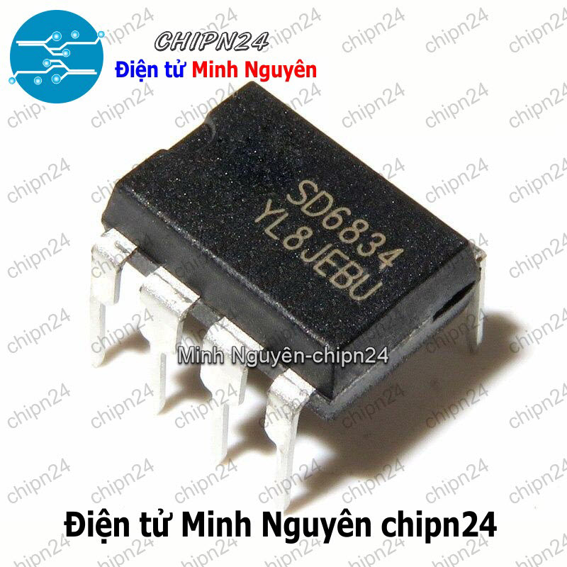 [2 con] (DIP) IC SD6834 DIP-8 (6834) - HH004428