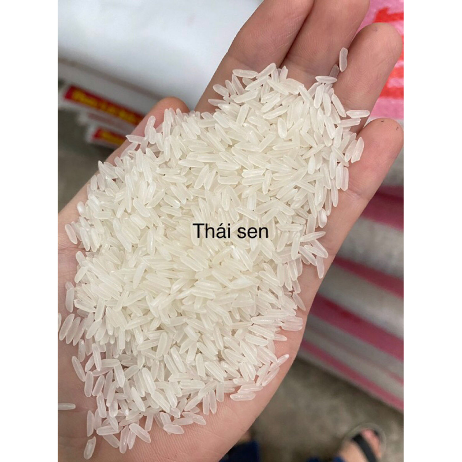 Gạo thơm thá¡  10kg Dẻo ít Mềm cơm