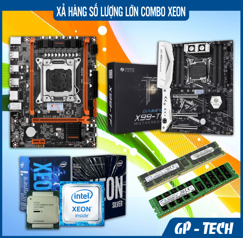 Xả Hàng Số Lượng Lớn Combo Xeon Mainboard CPU RAM Giá Tốt