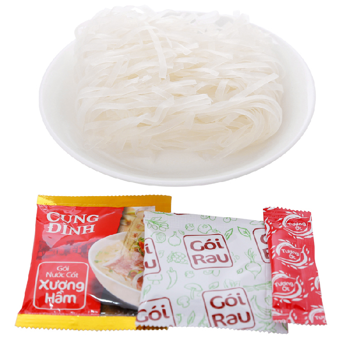 combo 5 goi Phở bò cung đình Hà Nội 68g -