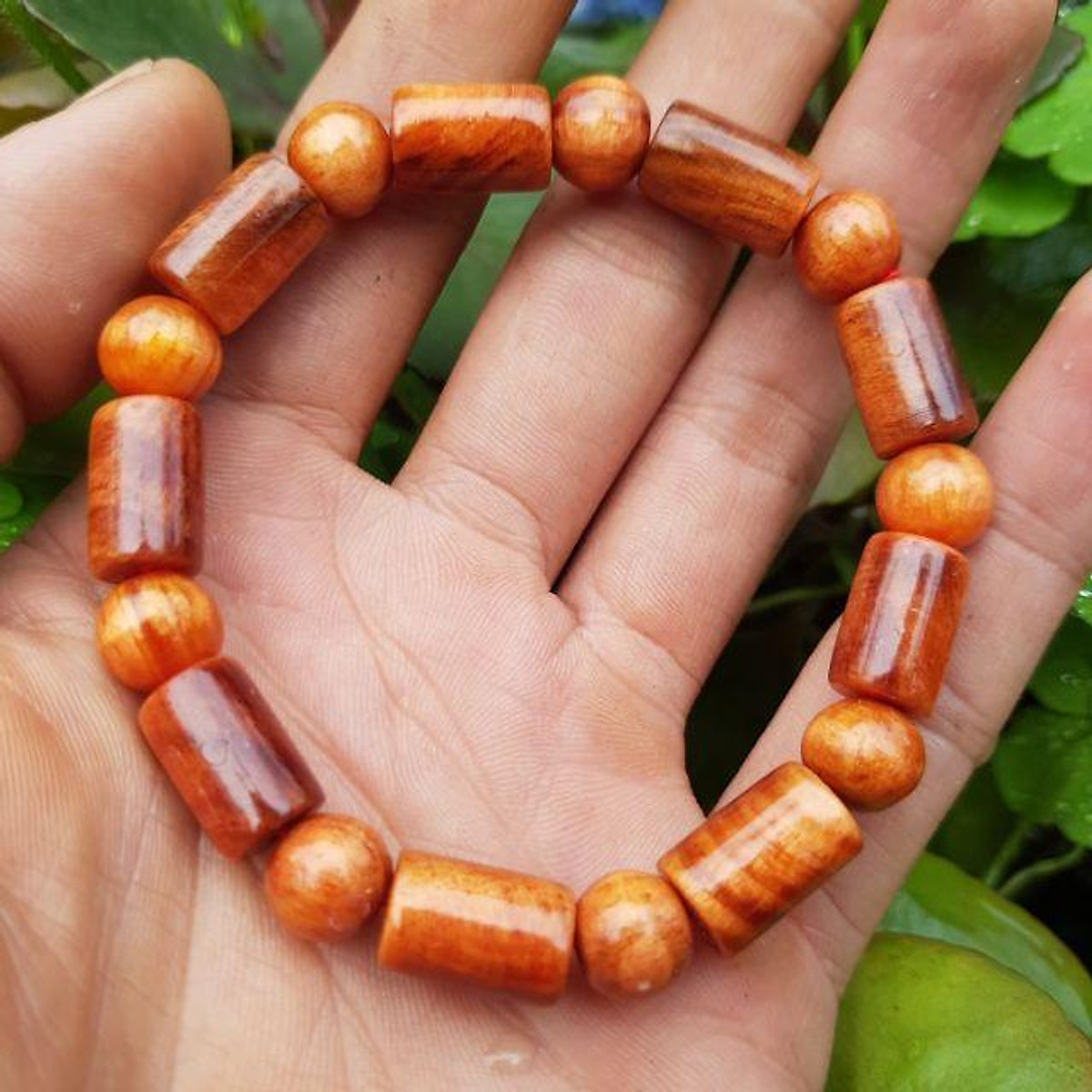 Vòng Tay Đốt Trúc Cao Cấp Gỗ Huyết Long Đủ Size