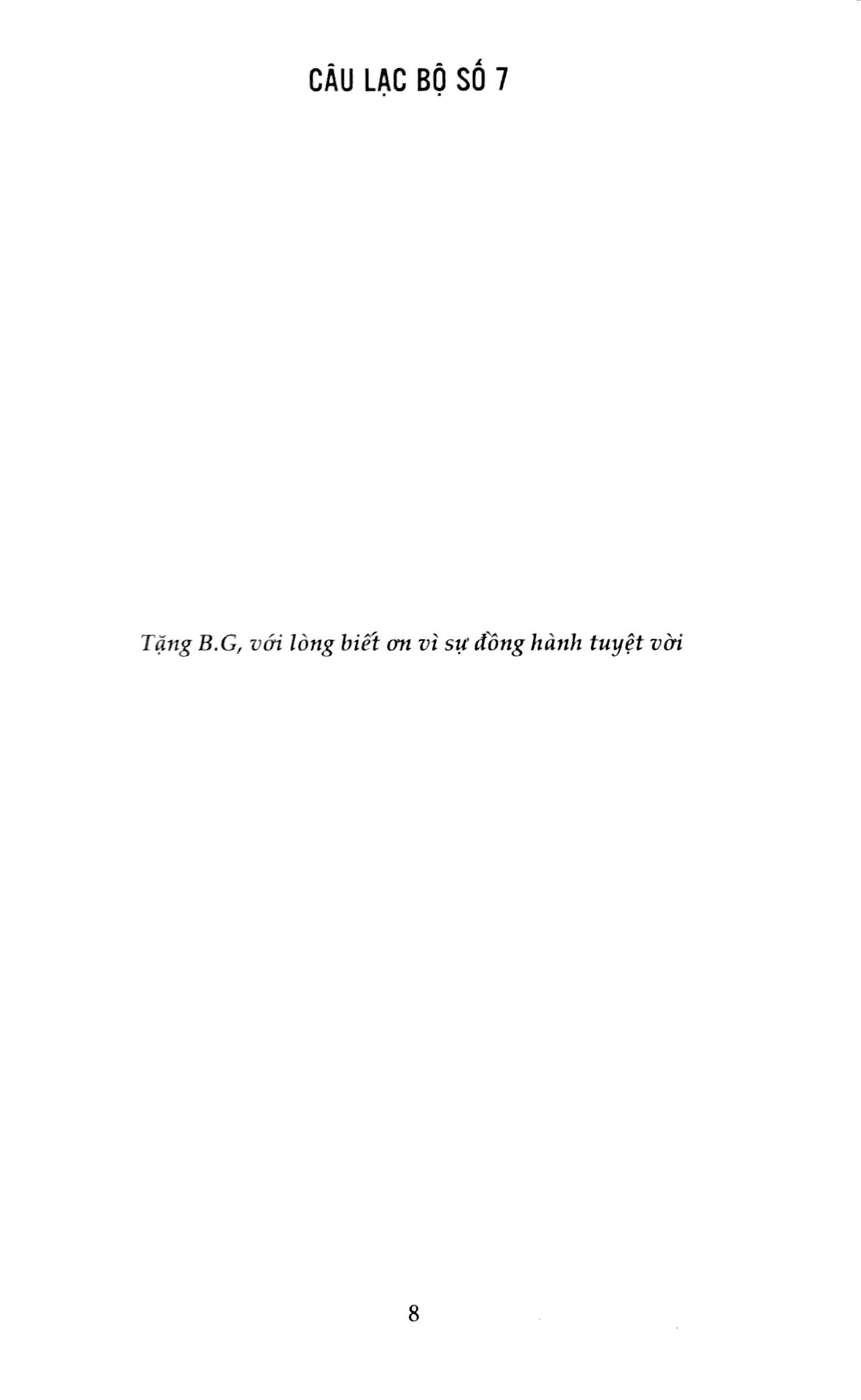 Câu Lạc Bộ Số 7