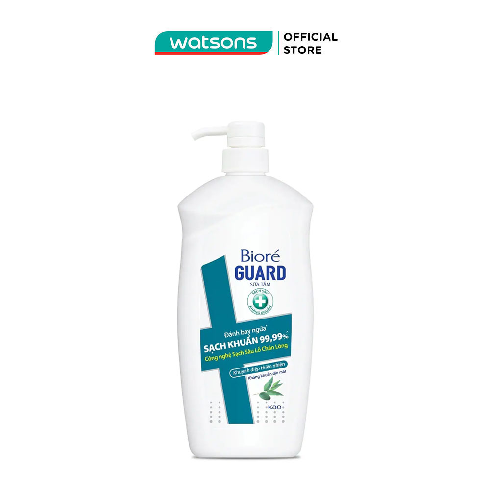 Sữa Tắm Biore Guard Sạch Sâu Kháng Khuẩn Hương Khuynh Diệp Thiên Nhiên 800g