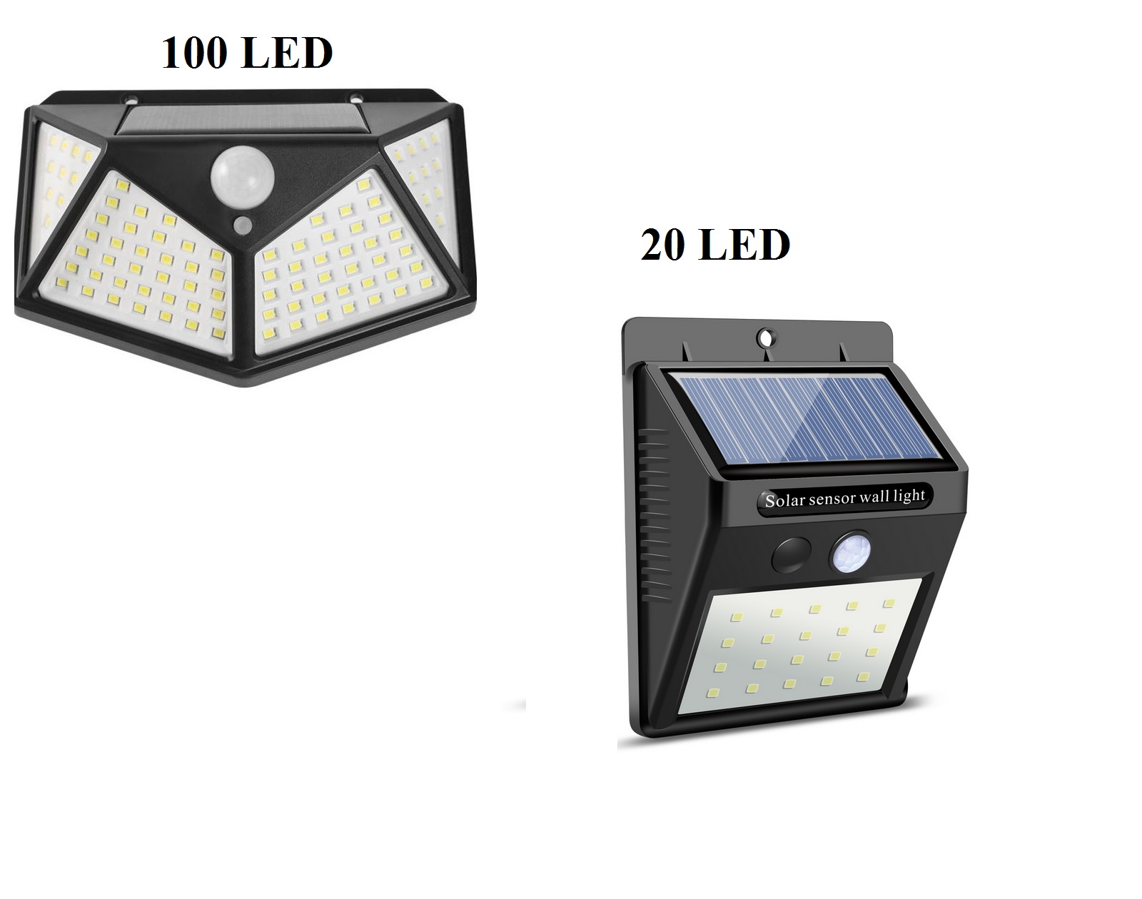 Đèn Năng lượng mặt trời 100 bóng led Solar - Loại 1 3 chế độ sáng thiết kế thẩm mỹ sử dụng dễ dàng độ bền cao